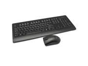 New Bornd W521 Wireless Keyboard Mouse Combo Black
