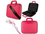 Pink Cady Laptop Shoulder Bag Case for Apple MacBook Pro Air 13.3 Earphone