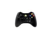 Black Wireless Game Remote Controller for Microsoft Xbox 360 Console Black