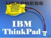 IBM ThinkPad Real Time Clock Battery RTC CMOS BIOS BACKUP Replace IBM FRU 02K6502 02K6486