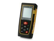 CP 100S Digital Laser Distance Meter Portable Hand held Rangefinder Measurer With LCD Night Light Black