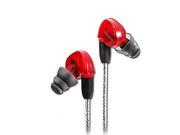 Moxpad X6 sport Earphones with Mic for MP3 player MP5 MP4 Mobile Phones in ear Earphone Sound Isolating headphone Red