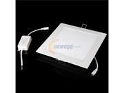 18W AC 86 265V Ultra Thin Square Ceiling Panel Light Wall Recessed Down Lamp 1600LM SMD2835 LED Pure White