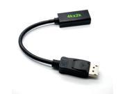 4K X 2K DISPLAYPORT TO HDMI CABLE ADAPTER MALE FEMALE CONVERTER DP
