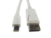 Mini 6FT DP DisplayPort To DP Male Convertor Cable For MacBook Surface pro3