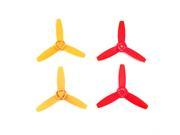 Parrot Bebop Drone 3.0 Part Propellers Main Blades Rotors Props Yellow Red