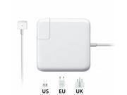 85W T AC Power Charger Adapter for Apple A1424 A1435 A1436 A1465 MagSafe2