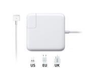 45W T AC Power Charger Adapter for A1424 A1435 A1436 A1465 MagSafe2