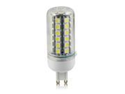 Hot Sale G9 5W 48 SMD 5050 LED Light Bulb Corn Light LED Lamp with Cover Warm White 220V