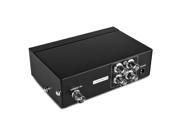 4 Ports 1 to 4 BNC Composite Video Splitter Distribution Amplifier CCTV Surveillance