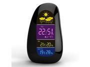 New Digital LED haptime CobbieStone Alarm Clock Weather Station Thermometer
