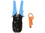 3 in 1 Modular Crimping Crimper Tool with Cutter for 8P8C Network Cable TL315