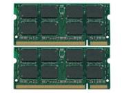 2GB 2*1GB DDR2 Unbuffered NON ECC CL5 1.8v RAM Memory Dell Latitude D610