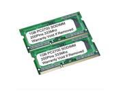 2GB 2X1GB PC2700 DDR 333MHz 200pin SO DIMM LAPTOP MEMORY