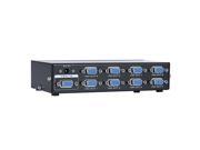 8 Port VGA Video Splitter 1 Input 8 Output 1 PC Computer Host Display on 8 Monitors Synchronously MT 3508