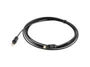 2 pack 10 FT Digital Fiber Optic Audio Cable Cord Optical SPDIF TosLink
