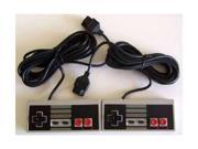 New TWO LOT NEW 7FT CONTROLLERS FOR NES 8 BIT NINTENDO SYSTEM CONSOLE CONTROL PAD