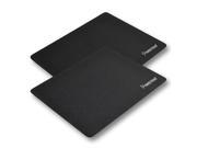 New 4 x PC Mice Pad Mat Mousepad for Optical Trackball Mouse Black Durable