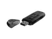 For USB 2.0 SD SDHC MMC T Flash Memory Card Reader Writer Pen Drive Black