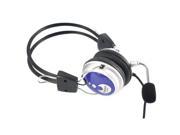 New MV5 3.5mm Stereo Wired Over the Head Headset Headphones Microphone for PC Laptop Notebook
