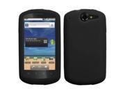 Black Rubber SILICONE Skin Soft Gel Case Cover AT T Huawei Impulse 4G U8800