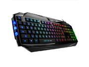 Colorful Illuminated Breathing light Backlight USB Wired PC Gaming Keyboard K5