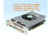 NVIDIA GeForce 9800GT 1GB DDR3 PCI Express graphics card