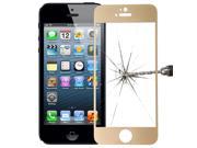 2.5D 0.33mm Premium Real Slim Tempered Glass Film Screen Protector Phone Holder For iphone 5 5S 5c Champagne