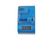 LCD Universal Mobile Cell Phone Camera Wall Travel Battery Multi layer circuit protection Charger with USB Port BLUE