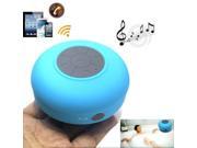 Mini Waterproof Wireless Bluetooth Handsfree Mic Suction Speaker Shower Car mic