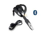 Wireless Bluetooth Gaming Headset Black Ear Pad On the Ear Headphone For Sony PS3 Samsung iPhone HTC PC