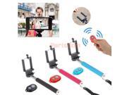 Selfie Remote Control Shutter Handheld Monopod For iPhone5S 5 4 Samsung S3 S4 S5