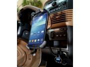 Car Mount Holder USB Charger FM Radio Transmitter for Galaxy S3 S4 S5 NOTE II 2