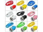 Universal USB Car Charger Micro USB Data Cable For Samsung Galaxy S4 S3 Note 2 Black