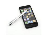 Single Colour Universal Stylus Touch Screen Pen for iphone4 4s samgung HTC blackberry iPad Tablet Silver