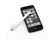 Single Colour Universal Stylus Touch Screen Pen for iphone4 4s samgung HTC blackberry iPad Tablet white