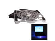 USB 2.0 Great 1 Fan Notebook Cooling Pad Stand for 15 Laptop Crystal White