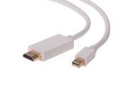 New 10FT Mini DisplayPort Male to HDMI Male Cable Adapter For Macbook Pro Air