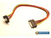 New 15 Pin SATA Male and Female Power Cable Right Angle