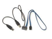 New P13PFUSB5VD7S Slimline 13 Pin SATA with USB Power SATA Data Cable