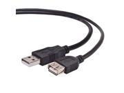 New 3 FT Black USB 2.0 Type A Female To A Male Extension Cable M F