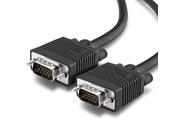 VGA Cable 6Ft 15 Pin SVGA Monitor Male to Male Projector Cord Wire For PC TV