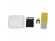 New Brand New 8GB High Speed Reading TF Card Card Adapter Card Reader Yellow