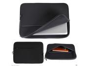 15 15.4 15.6 inch Pocket Laptop Notebook Carrying Bag Sleeve Case Cover Black