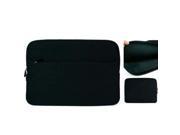13 Laptop Sleeve Case Bag Black for Toshiba Satellite Portege 13.3 Notebook