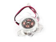 Clear Plastic 35mm 2 Pins Wired PC VGA Cooler Video Card Cooling Fan 12VDC