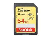 SanDisk 64GB SD extreme U3 4K 600X 90mb s 16G SDHC UHS I