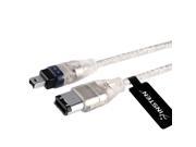 6ft 6 pin to 4 pin Firewire IEEE 1394A Cable 6 Cable NEW