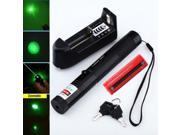 Military 301 Green Laser Pointer Pen powerful Visible Beam 18650 Battery Charger