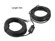 50Ft 50 Ft USB 2.0 Extension Repeater Cable Signal Booster A Male to A Female